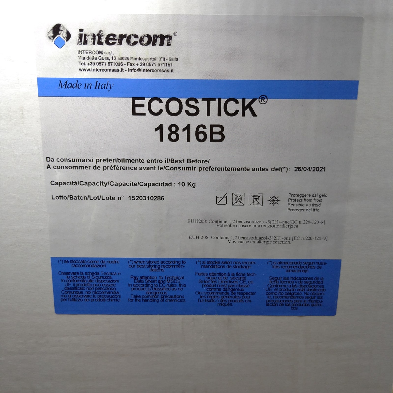 Клей для кожи Ecostick 1816В